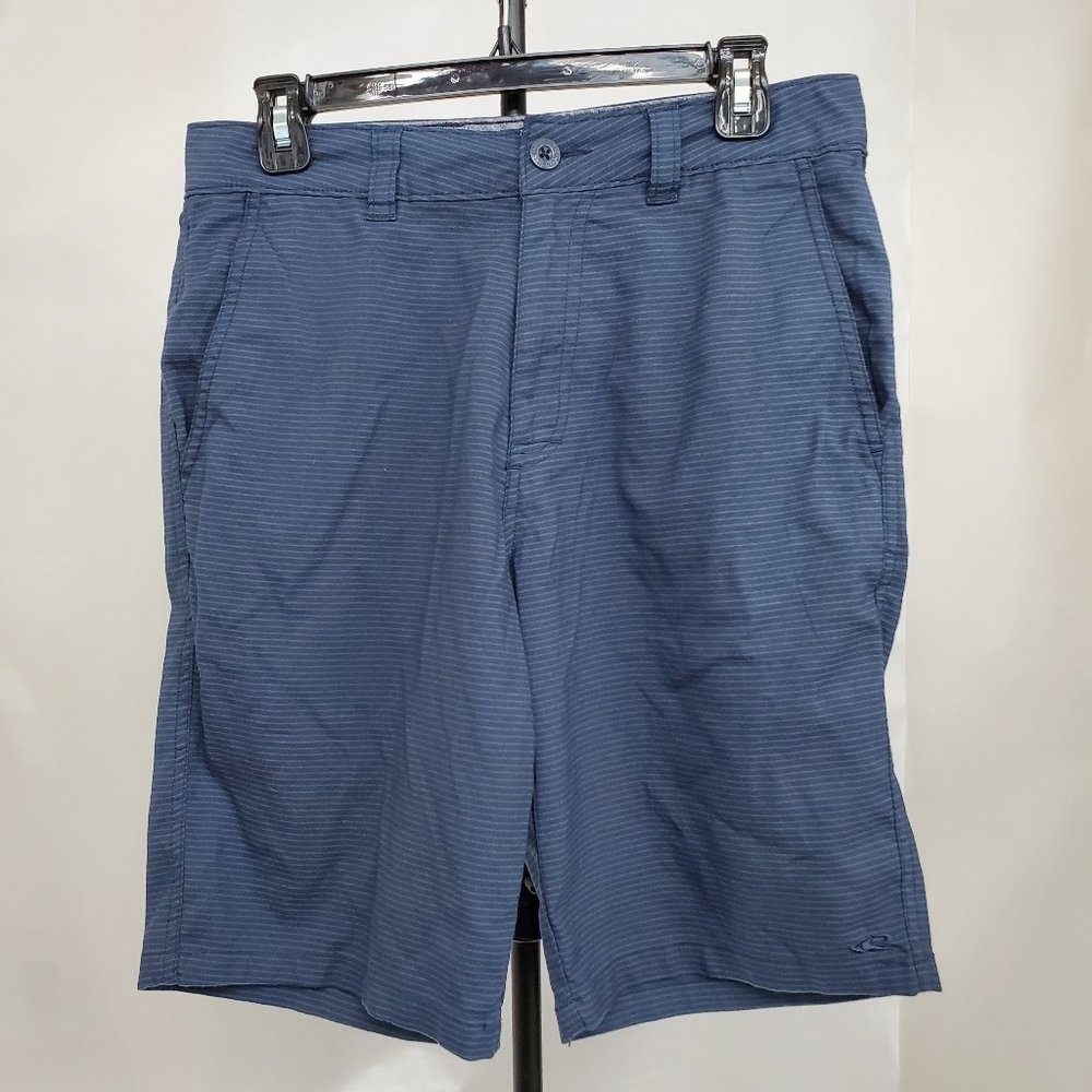 Oneill Men's Walking Shorts Size 30 Navy/Gray Stripes